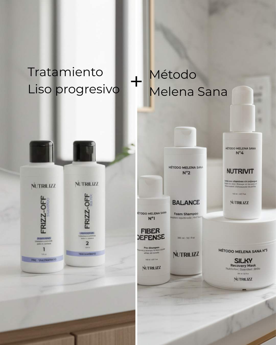 Pack Frizz-Off + Método Melena Sana